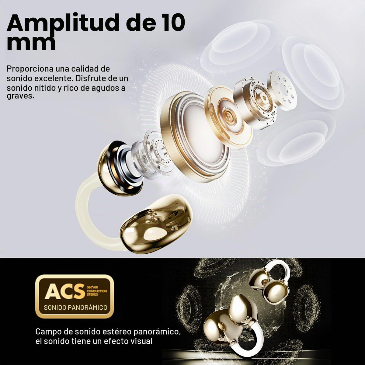 Auriculares Deportivos Inalámbricos Transformers Blanco Clip