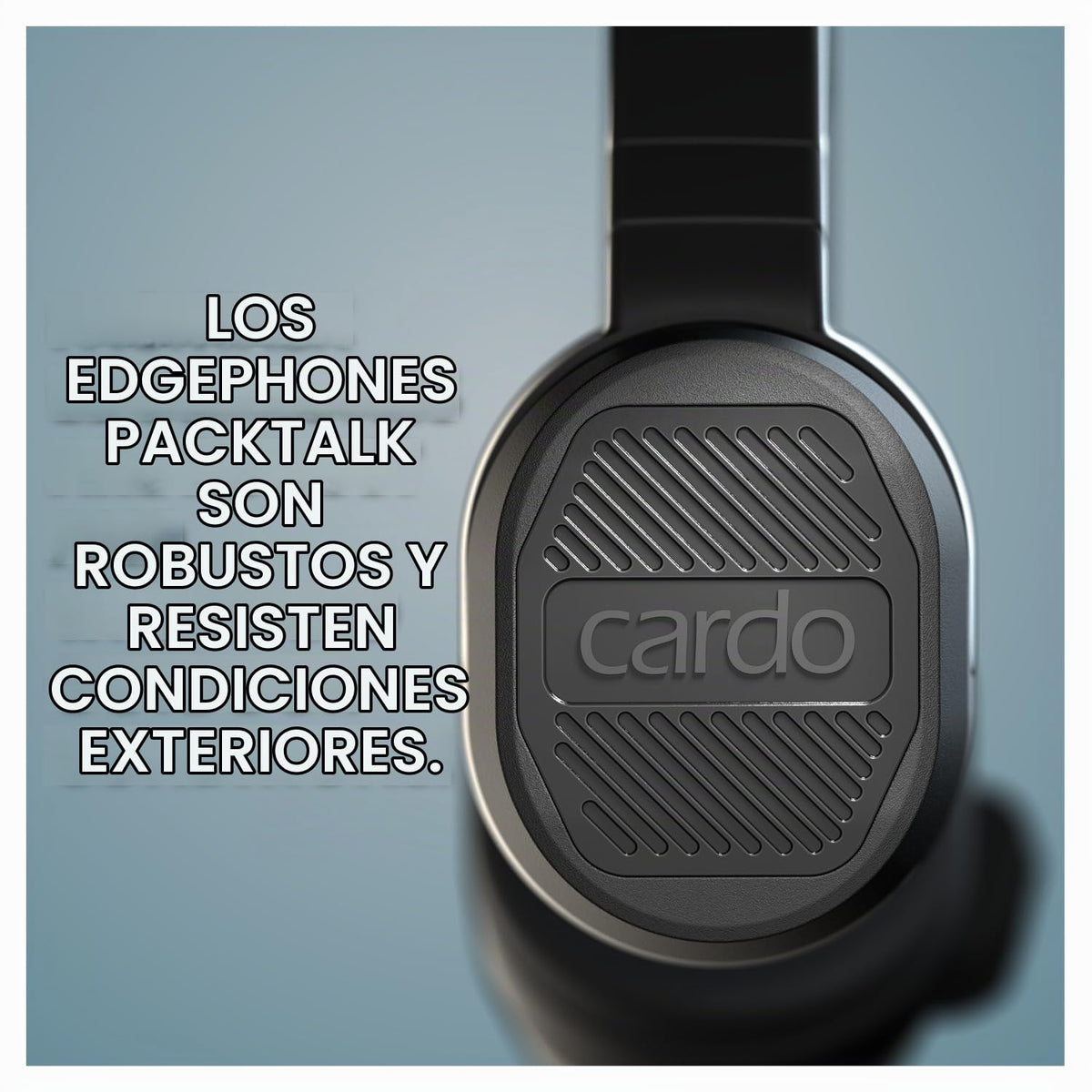 Auriculares PACKTALK Cardo Edge Negros