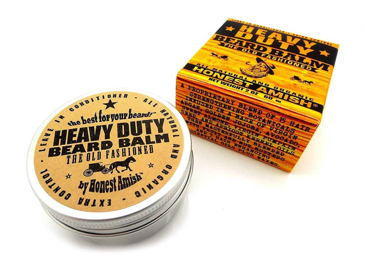 Honest Amish Balsamo para Barba con Fijacion, 6 Oz