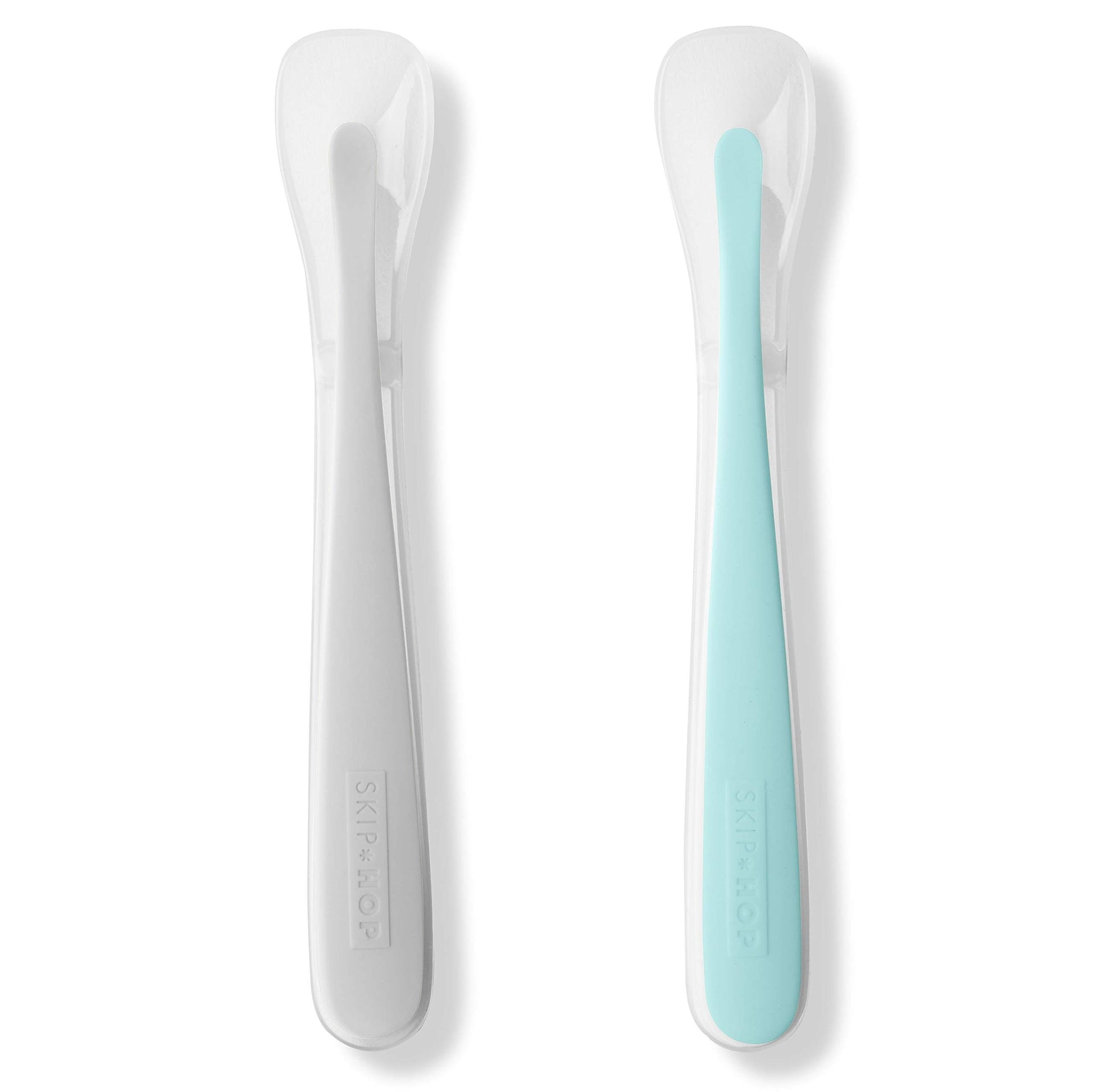 Cucharas Skip Hop Easy Feed Azul para Bebés