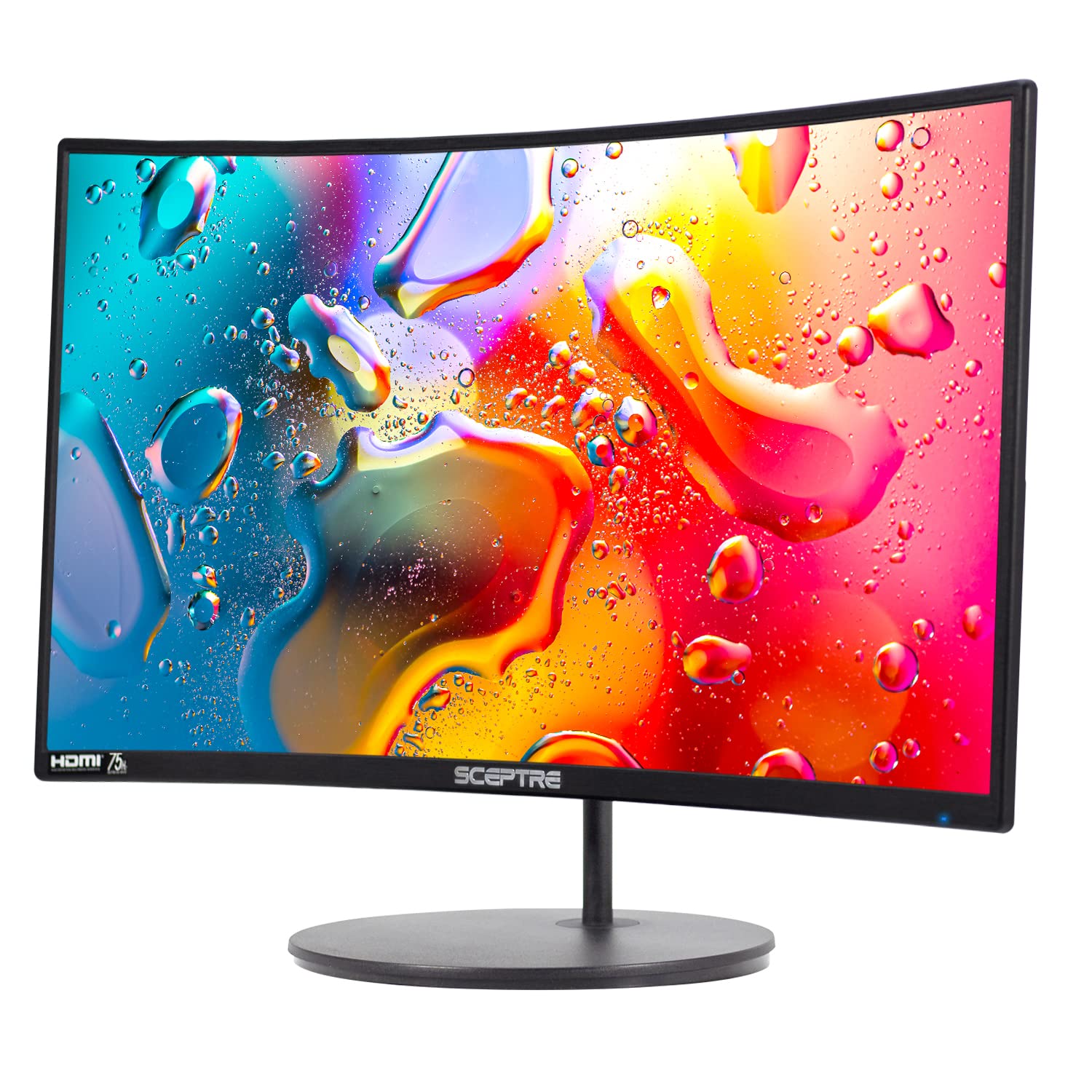 Monitor Gaming Curvo Sceptre Negro 24 Pulgadas 1080p R1500 sRGB 98%