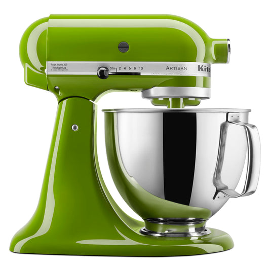 KitchenAid KSM150PSMA Artisan Series Mezclador de pie de cabeza inclinable de 5 cuartos de galón, Matcha