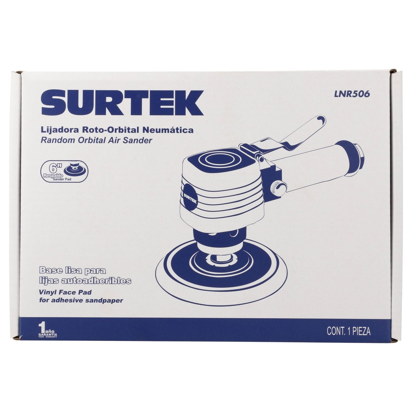 Surtek LNR506 Lijadora Neum Rotativa 6"