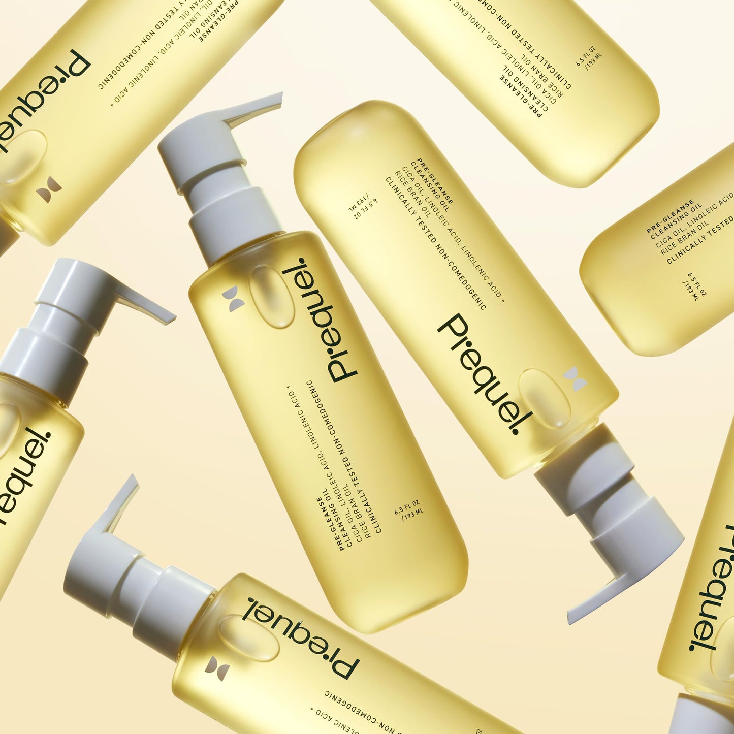 Prequel Aceite Limpiador Facial Pre-Exfoliante. Doble Limpieza Facial Con Aceite, Centella Asiática Y Más. Desmaquillante No Comedogénico. Fórmula Suave Sin Perfume Para Todo Tipo De Piel. 184 Ml(6.5