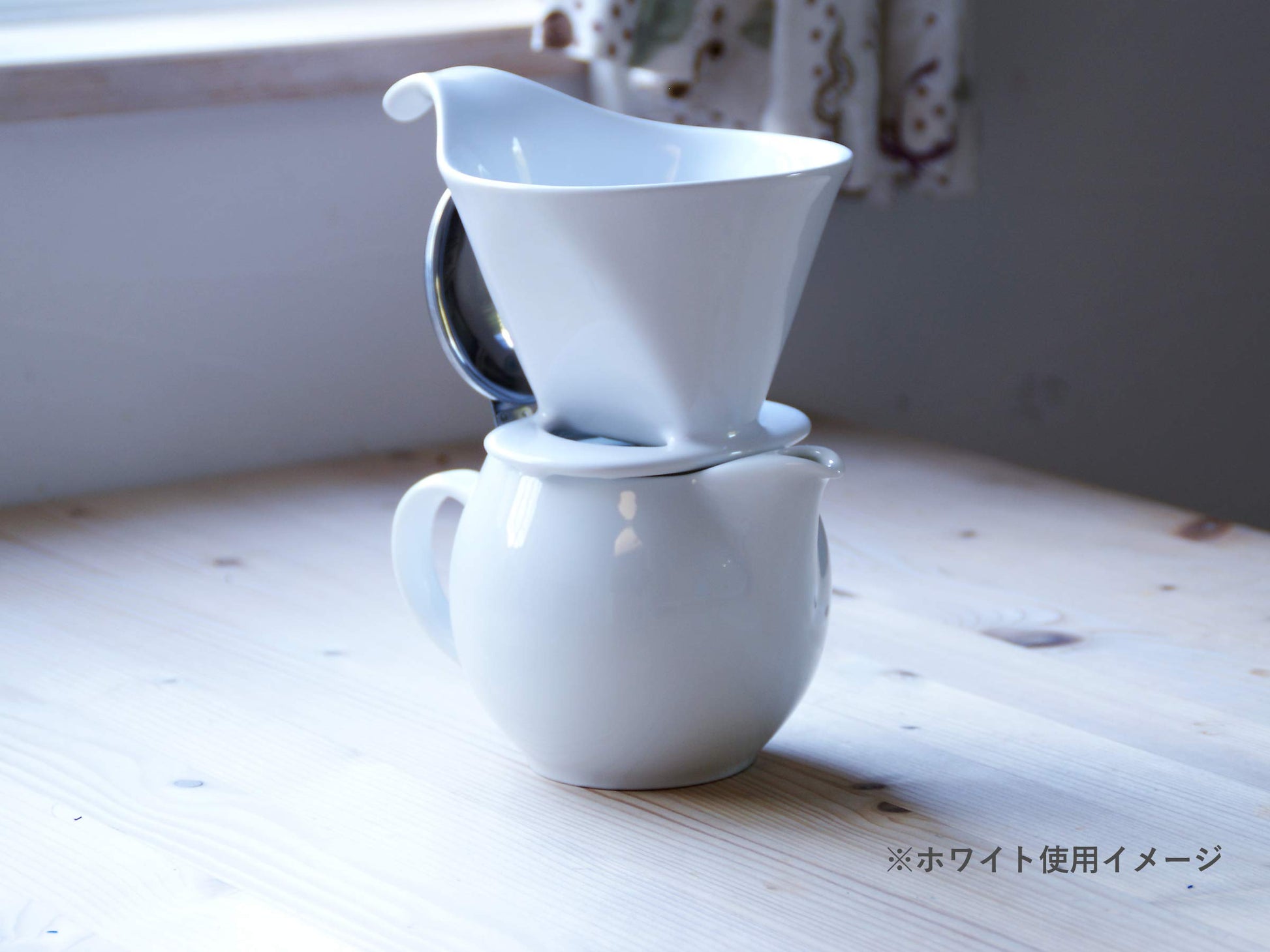 Bee House Ceramic Coffee Dripper - Large - Drip Cone Brewer by Bee House