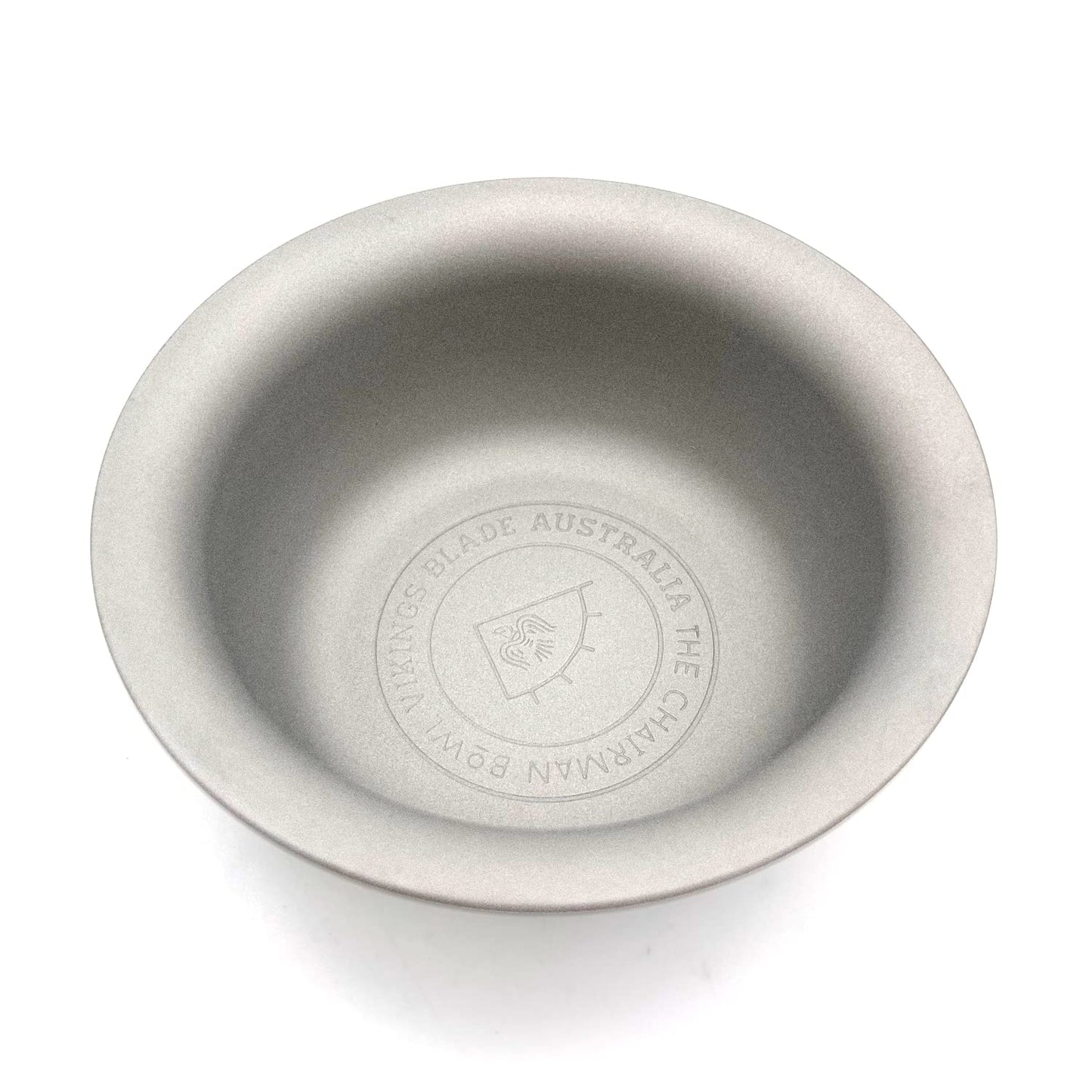 VIKINGS BLADE The Chairman Luxury Shaving Bowl, Heavy Stainless Steel, 3â€ Diameter