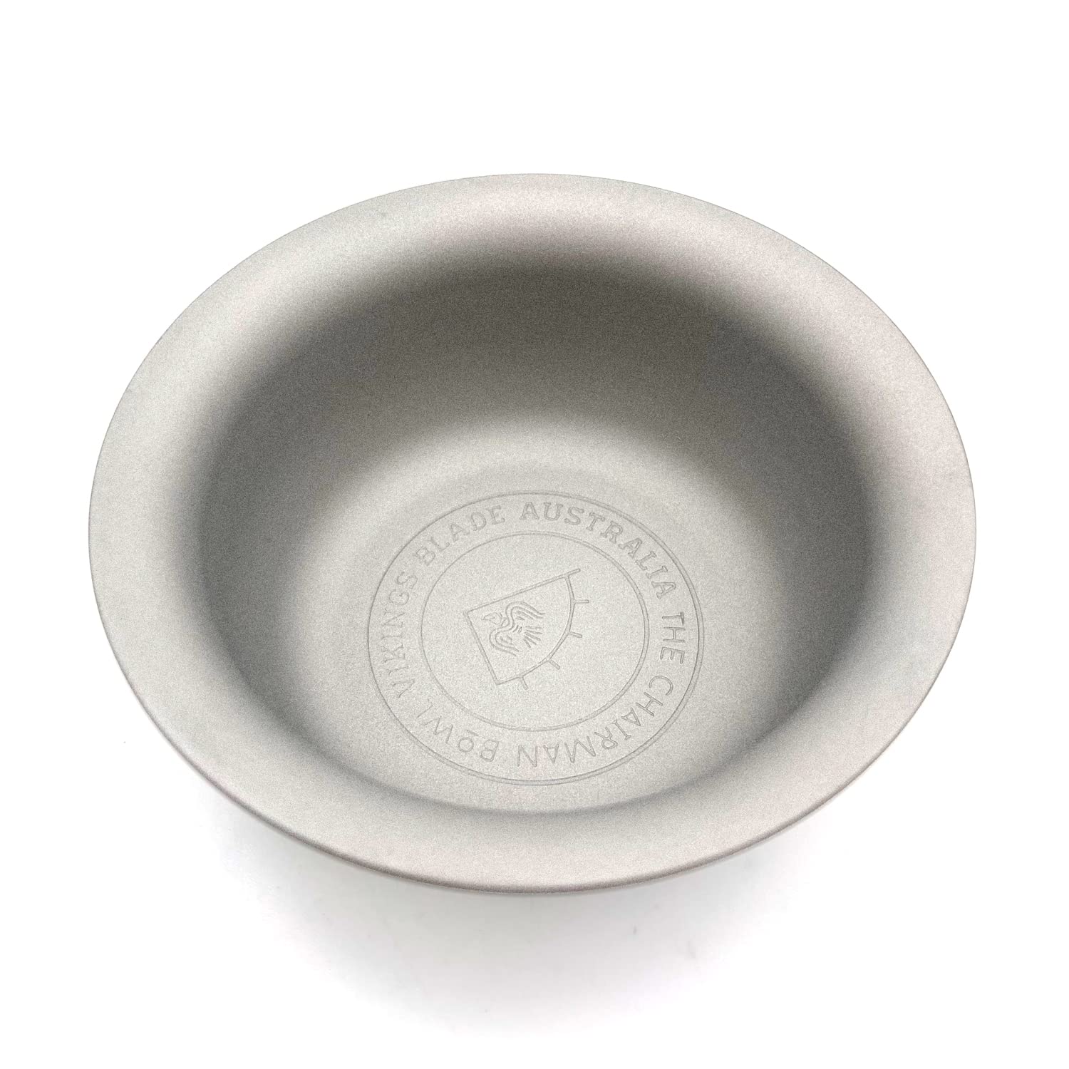VIKINGS BLADE The Chairman Luxury Shaving Bowl, Heavy Stainless Steel, 3â€ Diameter