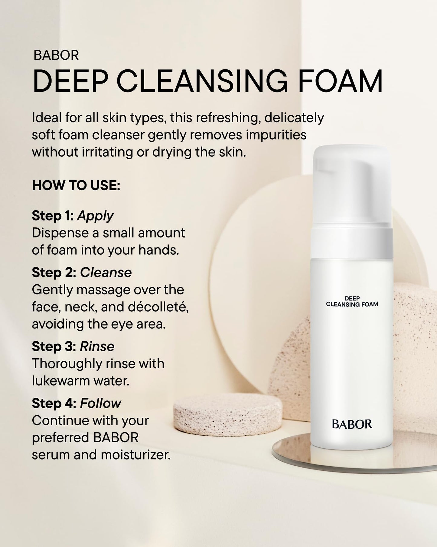 BABOR Cleansing Deep Cleansing Foam