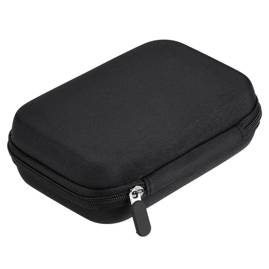 Hipiwe Hard Shell Essential Oil Carrying Case Holds 12 Bottles (Can hold 5ml, 10ml, &10ml Rollers) Travel Size Essential Oils Bag Organizer Perfect for Young Living, doTERRA, and more (Black)