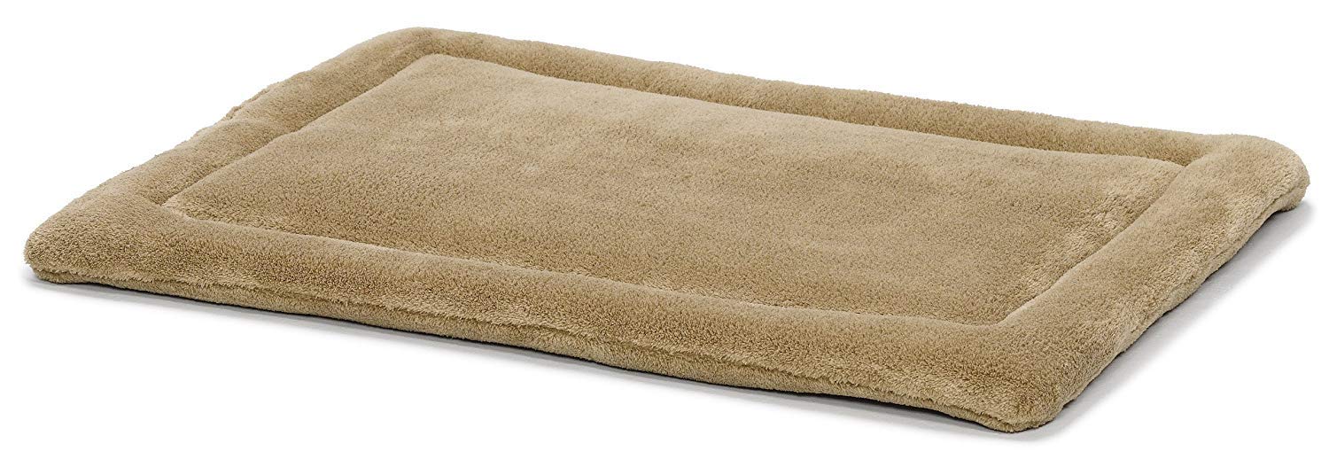 Cama de Microfibra de Lujo MidWest Homes for Pets Gris Pardo para Mascotas