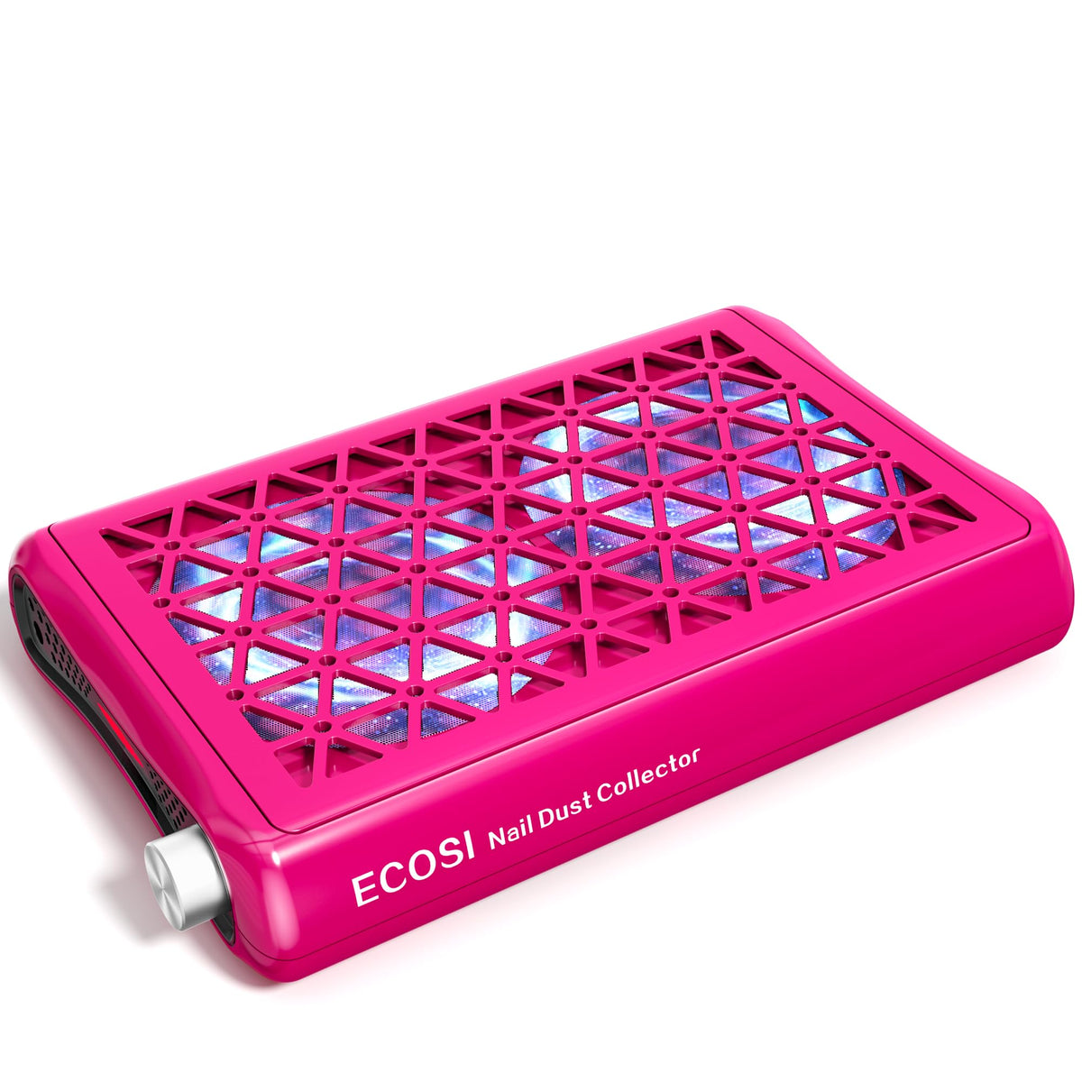 Colector de Polvo Profesional ECOSI Blanco con Ventilador Turbo Doble y Succión Ajustable para Uso Doméstico