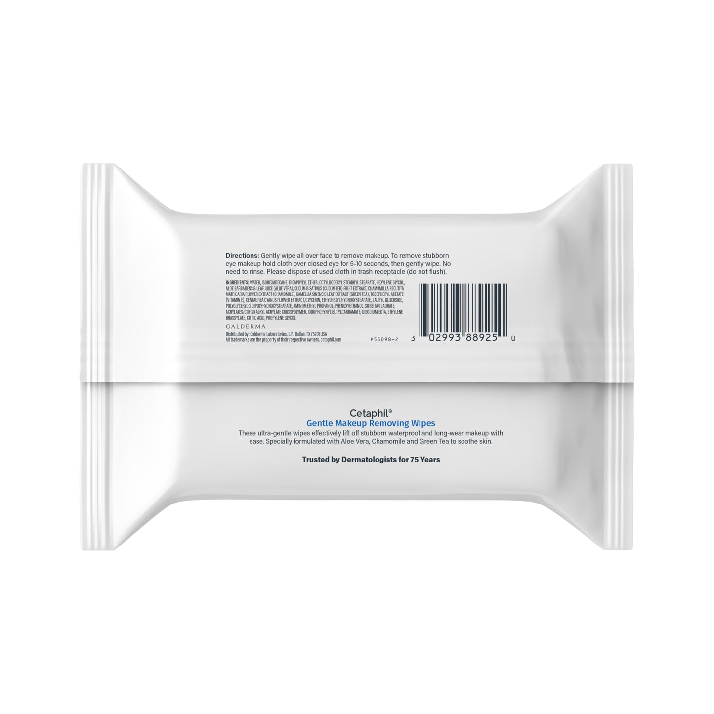 Cetaphil Cetaphil make-up wipes, 25 Unidades