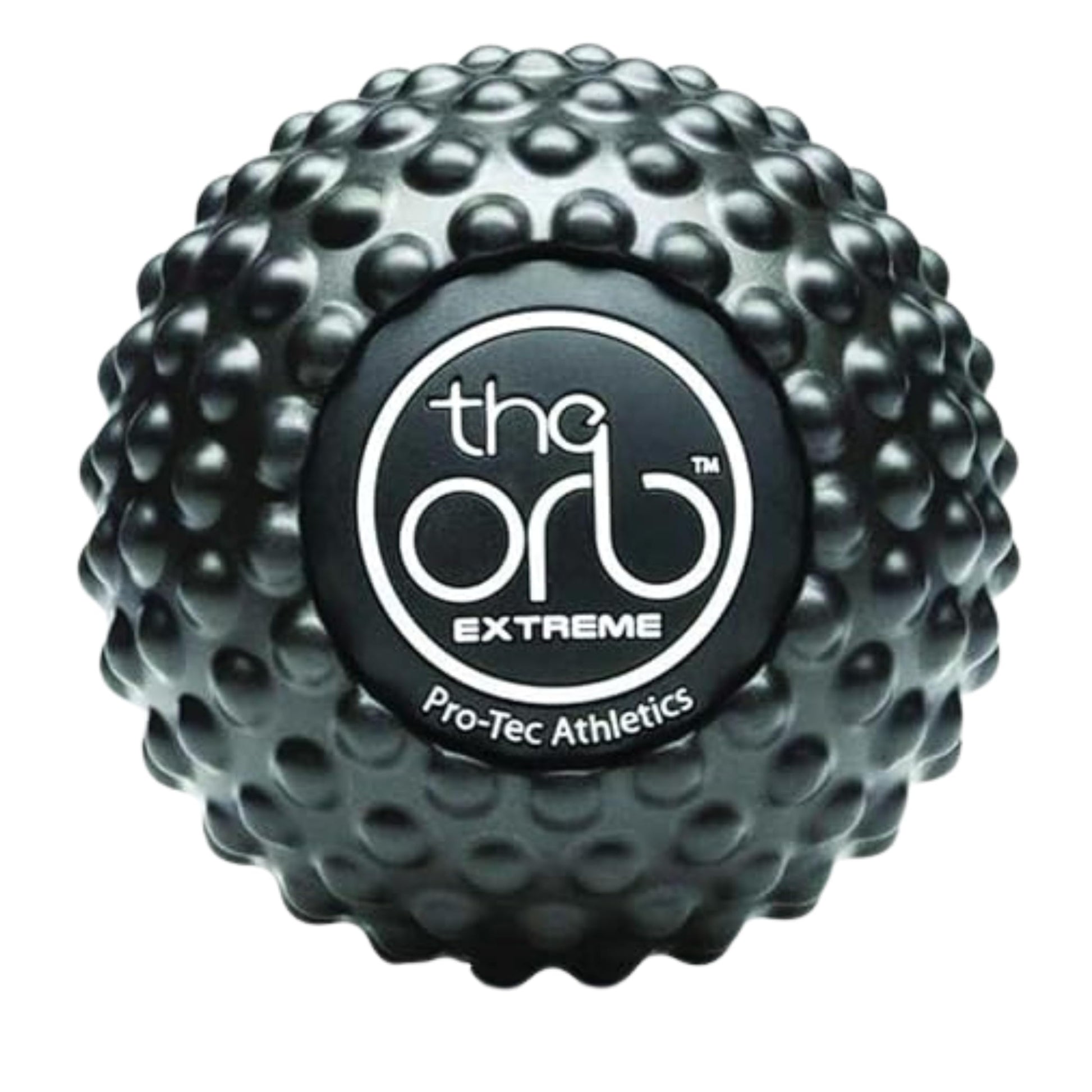 Pelota de Masaje Pro-Tec Athletics Orb Extreme 4.5 Pulgadas Negra