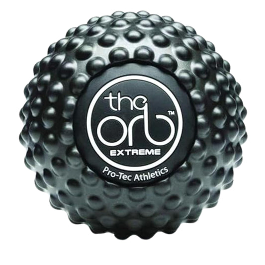 Pelota de Masaje Pro-Tec Athletics Orb Extreme 4.5 Pulgadas Negra