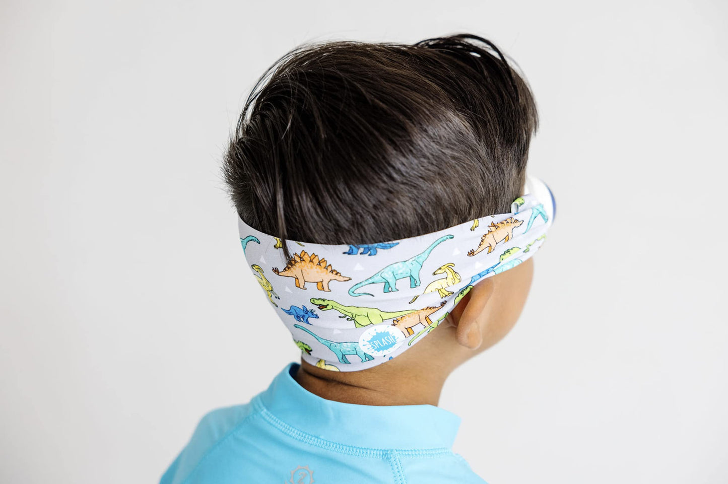 Gafas de Natación Splash Place Dino con Correa de Tela para Niños y Adultos