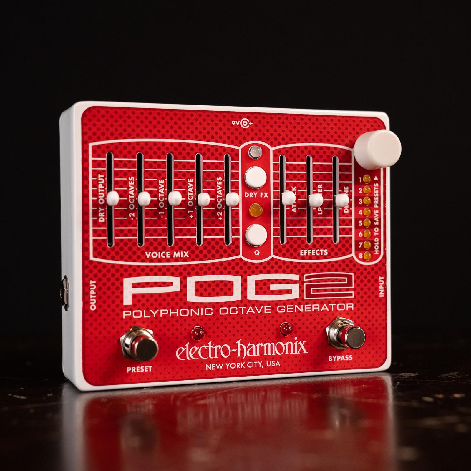 Pedal Generador Polifónico de Octava Electro-Harmonix POG2