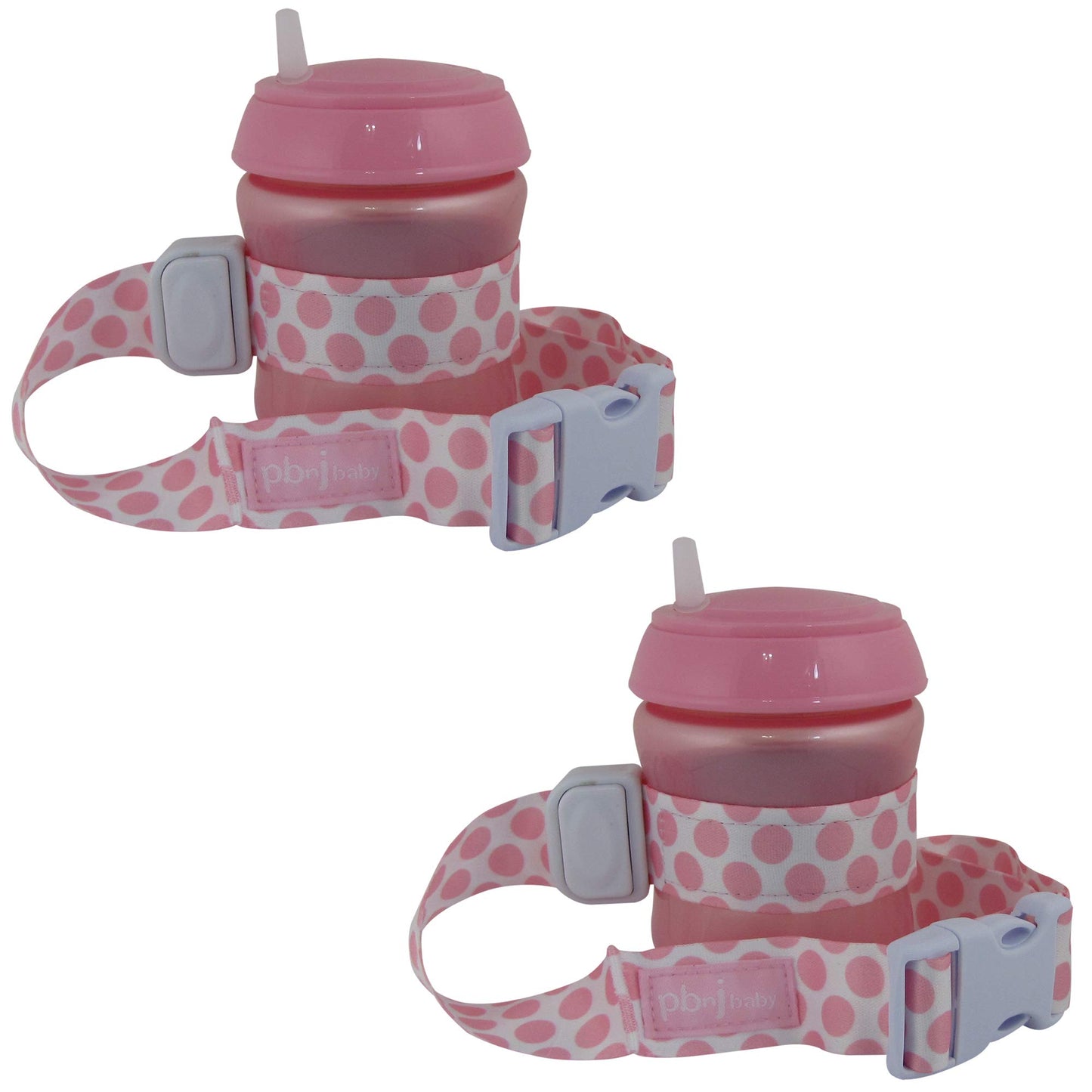 PBnJ Baby SippyPal Sippy - Correa para portavasos (2 unidades)