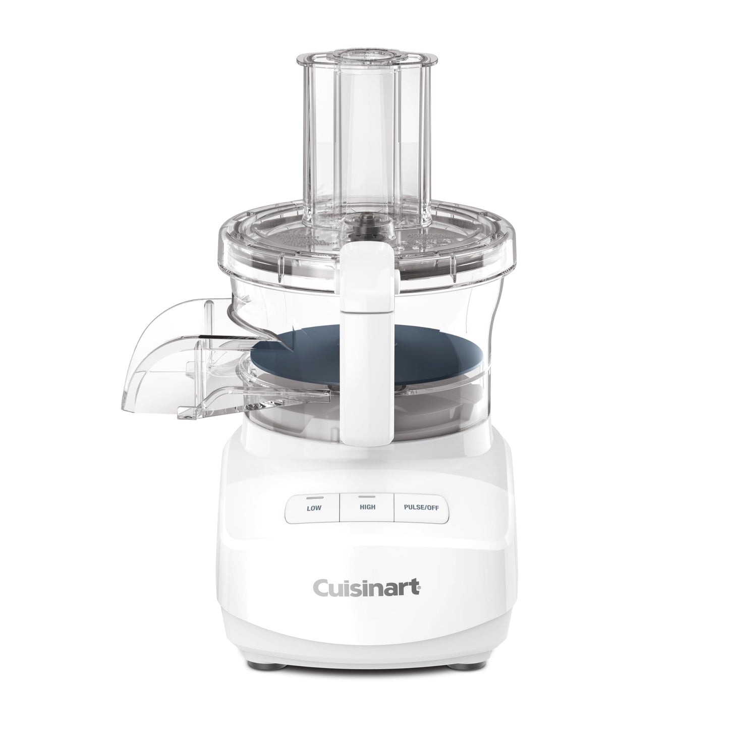 Cuisinart Procesador de alimentos de alimentación continua de 9 tazas con disco de trituración y rebanación reversible fino y medio