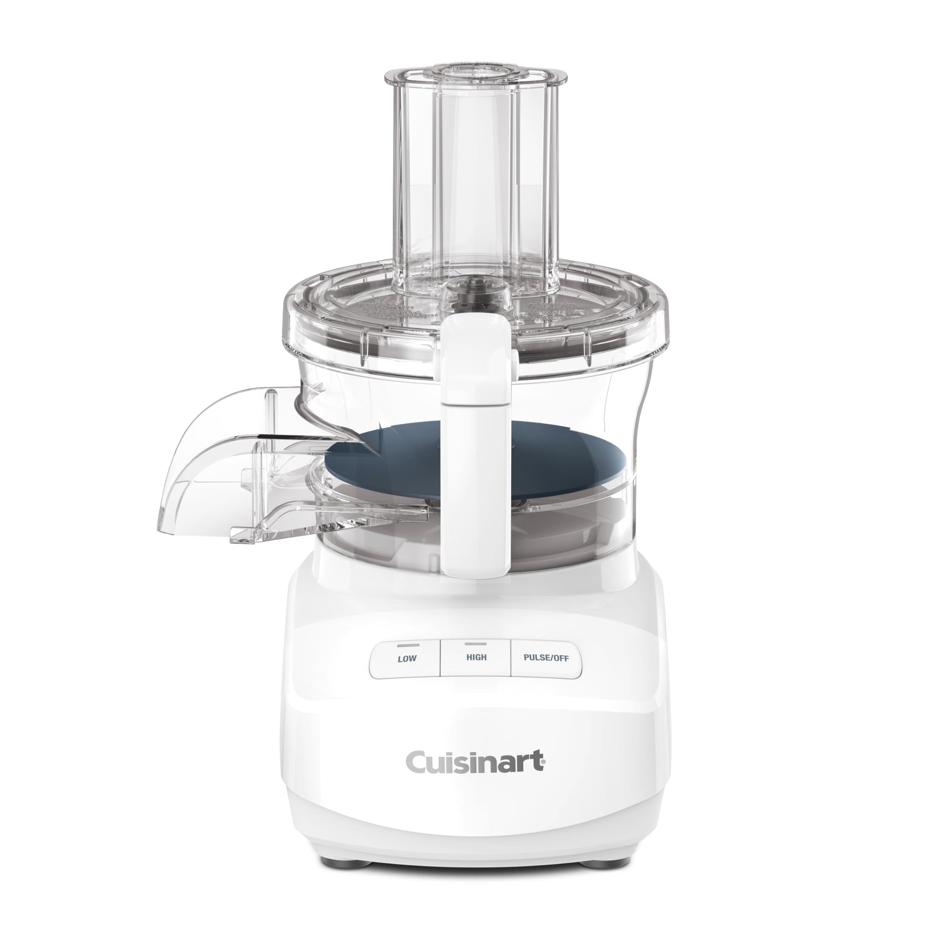 Cuisinart Procesador de alimentos de alimentación continua de 9 tazas con disco de trituración y rebanación reversible fino y medio