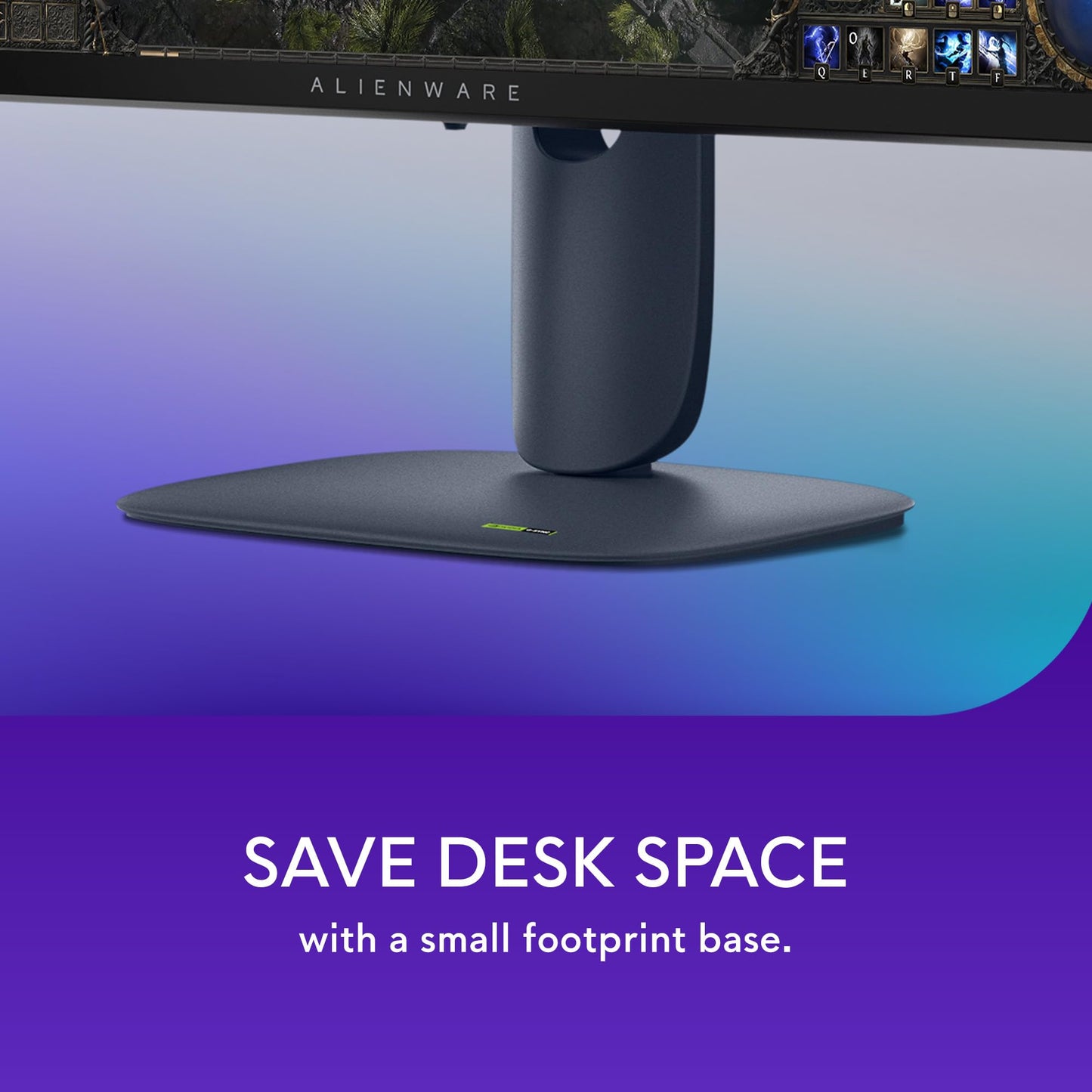 Alienware 27 Monitor para Juegos - AW2725DM - visualización QHD de 27 Pulgadas 180Hz 1 ms, IPS, NVIDIA G-Sync, AMD Freesync, VESA AdaptiveSync.