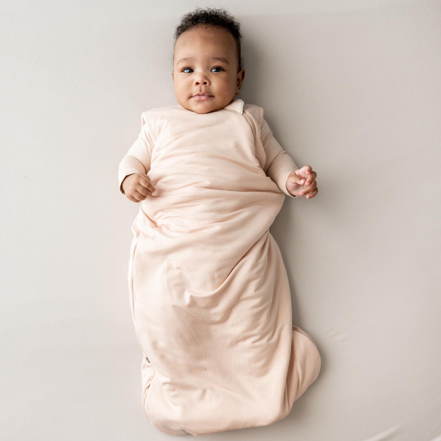KYTE BABY - Saco de dormir unisex de rayón hecho de bambú para bebés y niños pequeños, 1.0 tog (pequeño, porcelana)