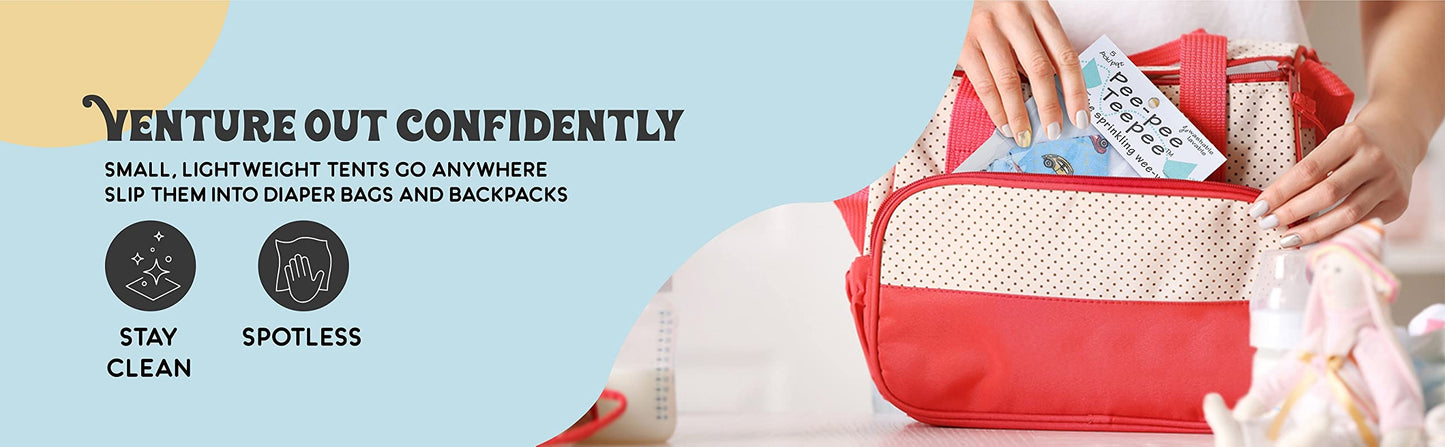 Pee-pee Teepee Sports Ball Blue - Laundry Bag by Beba Bean