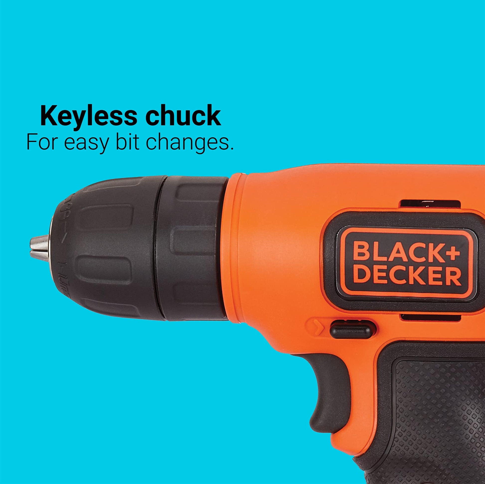BLACK+DECKER 8V MAX Kit de herramientas para el hogar, 43 piezas (BDCD8HDPK)