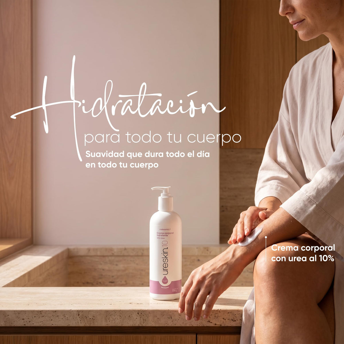 Ureskin Crema Corporal con Urea 10% 500 g