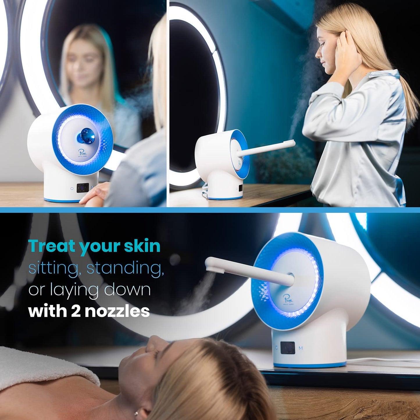 NanoSteamer Clinical - Vaporizador facial de grado dermatológico