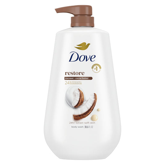 Dove Purely Pampering Body Wash Coconut Milk with Jasmine Petals 34 fl oz