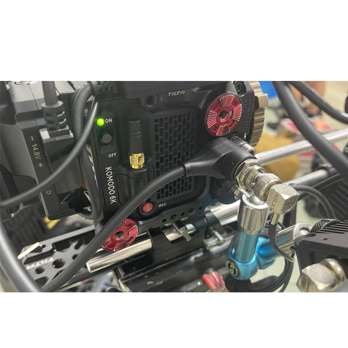 Cable 12G 4K HD SDI HangTon Negro aislador galvánico para Cámara y Monitor de 20 Pulgadas