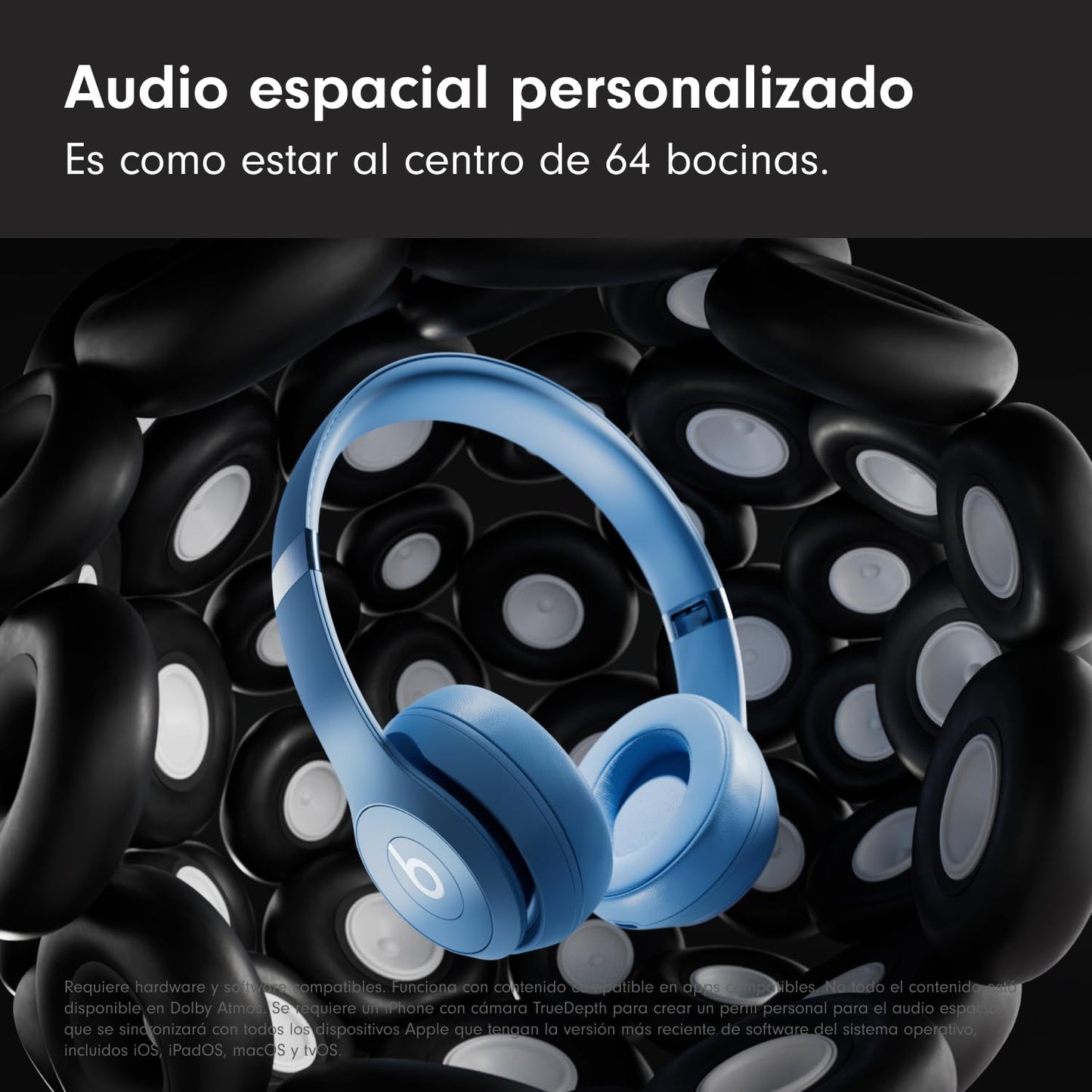 Beats Solo4 - Auriculares supraaurales inalámbricos - Azul Pizarra