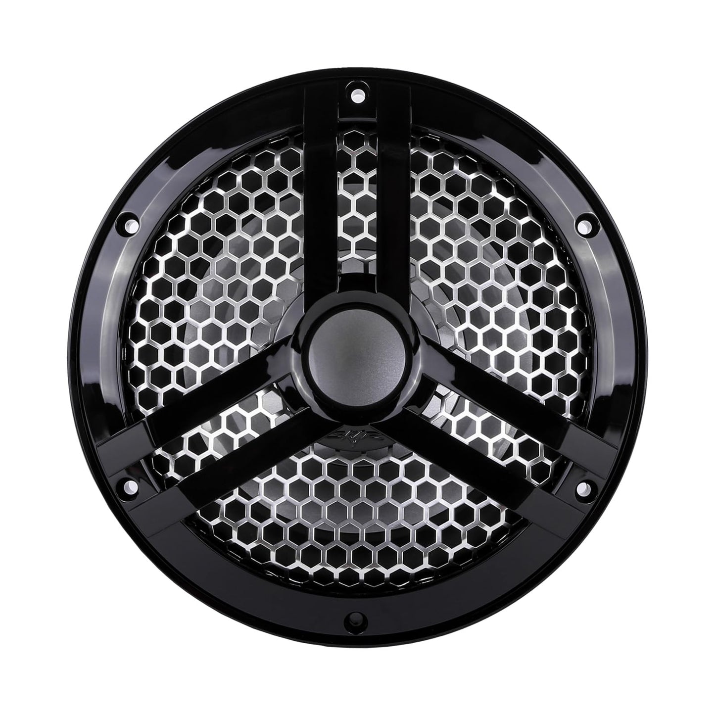 Skar Audio SKM8WBD4 8" 500W Max Power Dual 4 Ohm Subwoofer marino (negro)