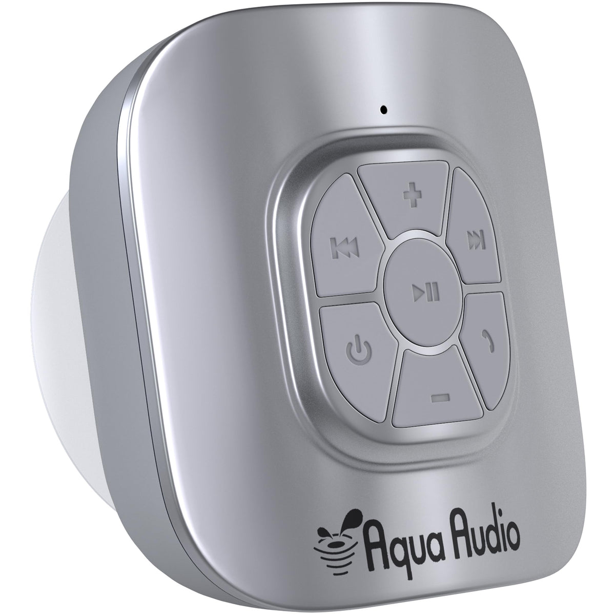 Altavoz Bluetooth Impermeable Gideon AquaAudio Azul con Ventosa y Micrófono Incorporado