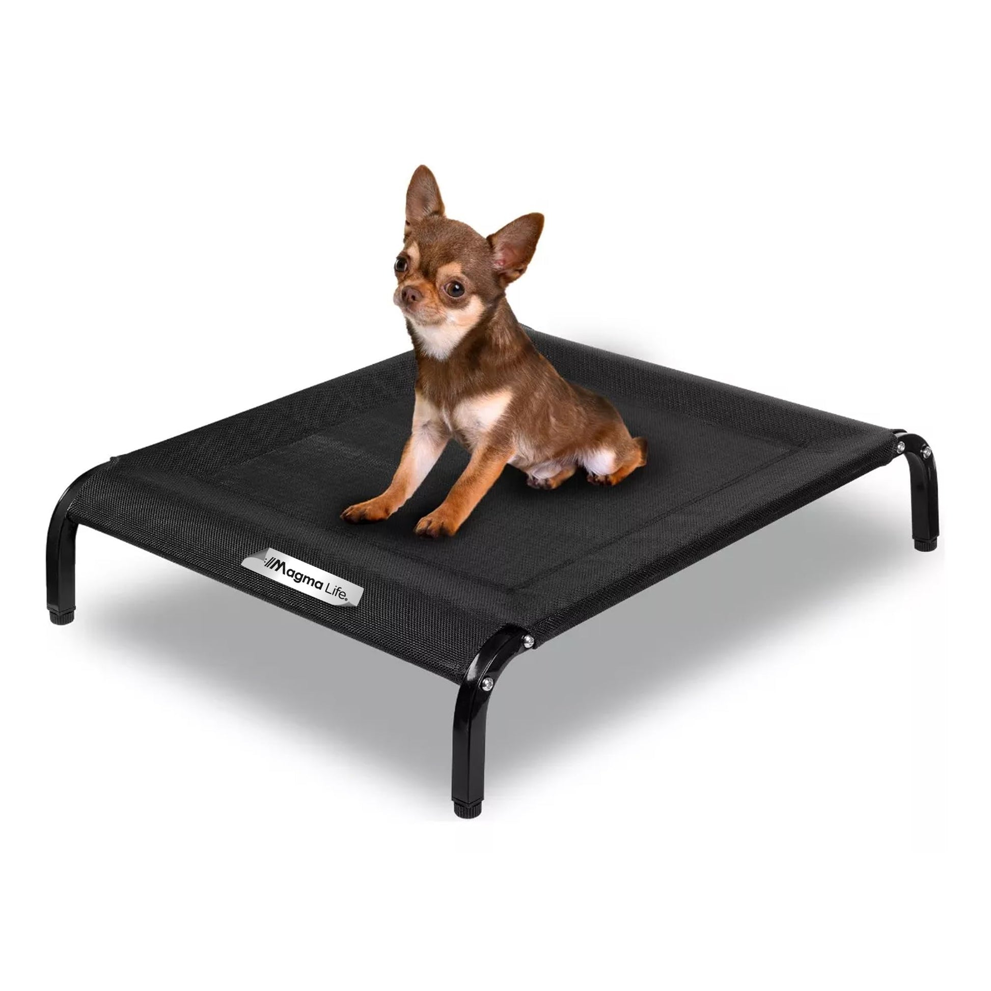 MAGMALIFE Cama para Perro, Cama Elevada con Malla Lavable y Transpirable, Antideslizante, Apto para Usarse en Interior y Exterior, Cama Tipo Hamaca para Perro o Gato