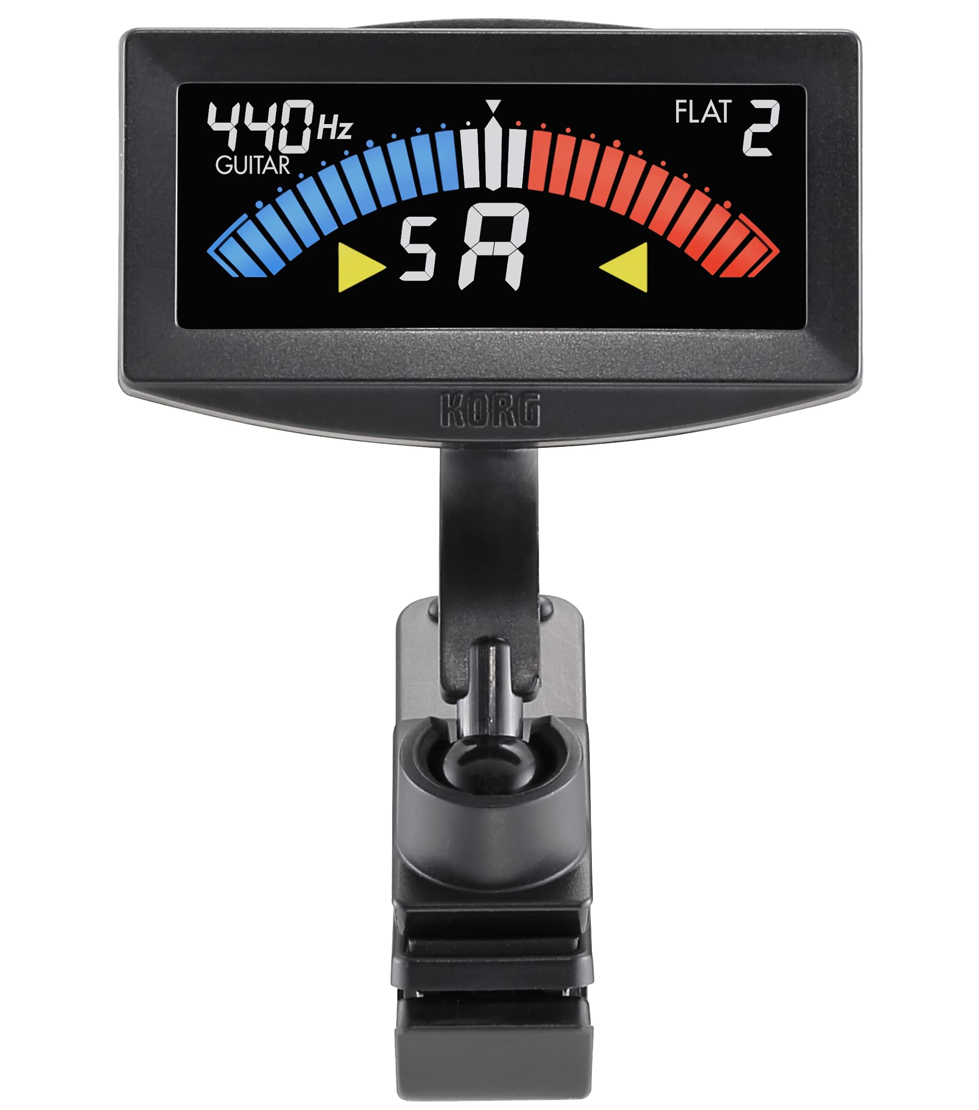 Korg PitchCrow-G - Sintonizador con clip, color negro