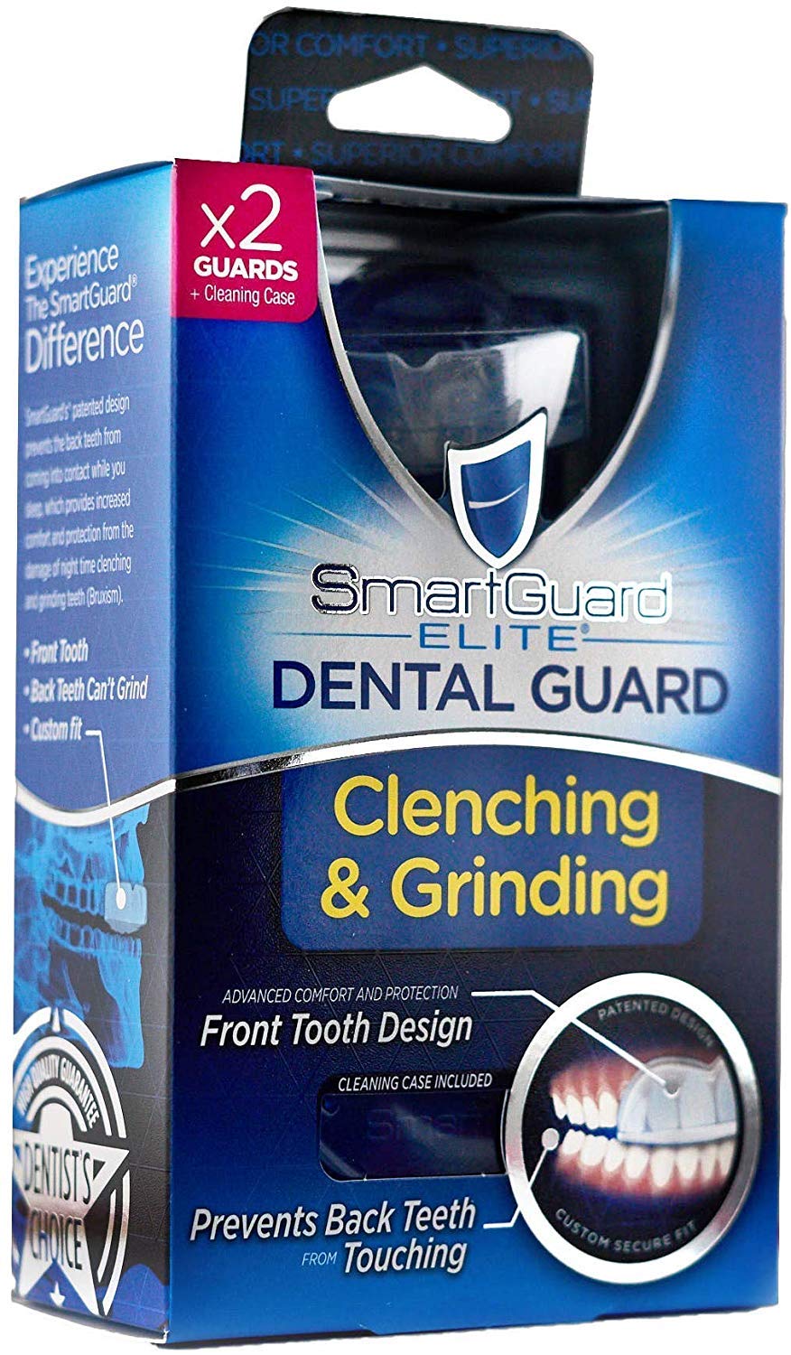 Protector Dental SMARTGUARD ELITE Plus Transparente Antibruxismo Nocturno para Alivio de Bruxismo Diseñado por Dentistas