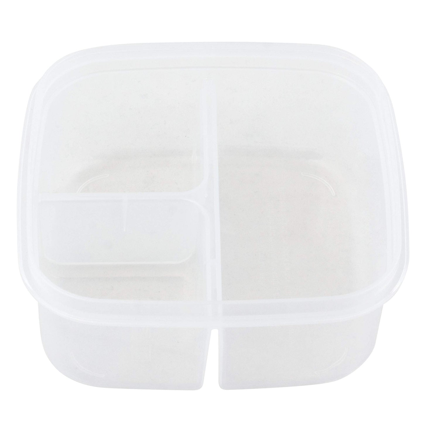 Stephen Joseph, caja de aperitivos con paquete de hielo, 3 compartimentos y tapa, reutilizable, comidas de viaje sobre la marcha, paquete de hielo extraíble, unicornio