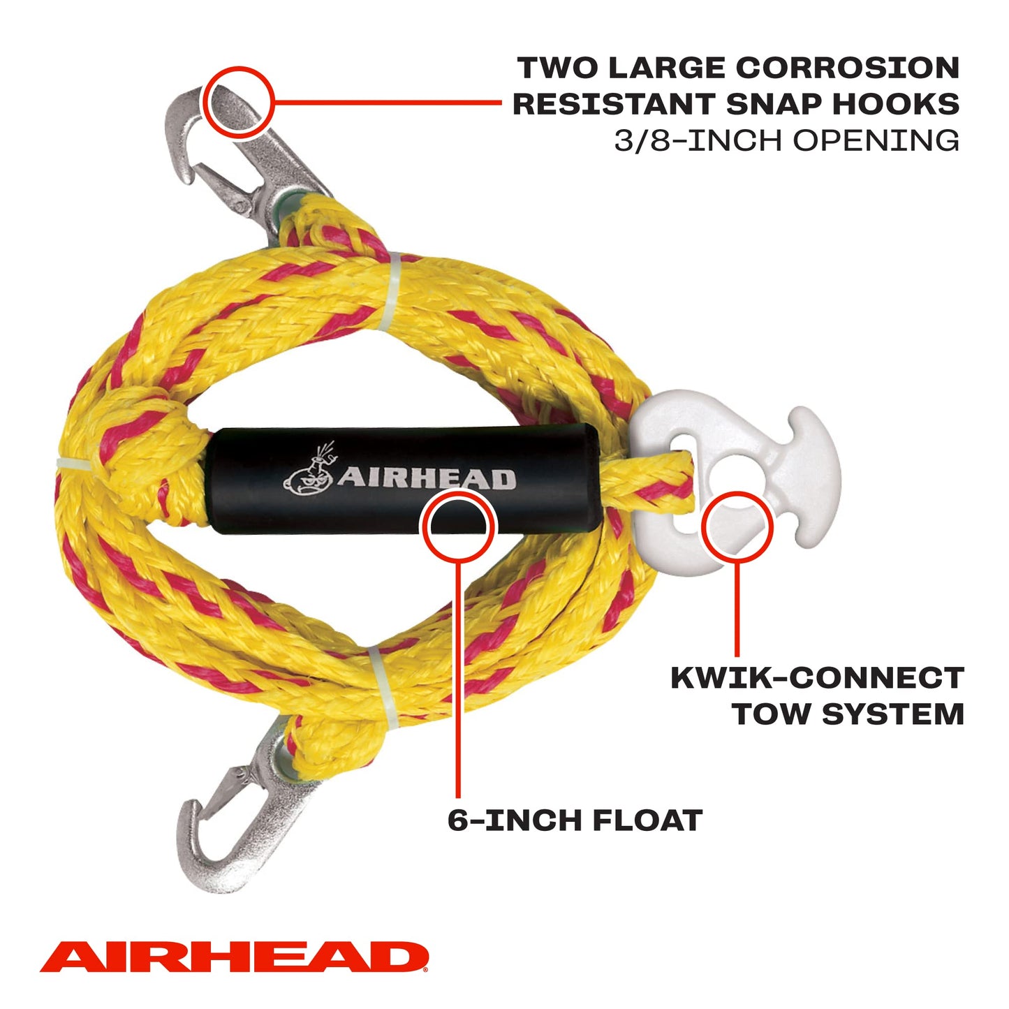 Kwik Tek AIRHEAD AHTH-2 Heavy Duty Tow Harness