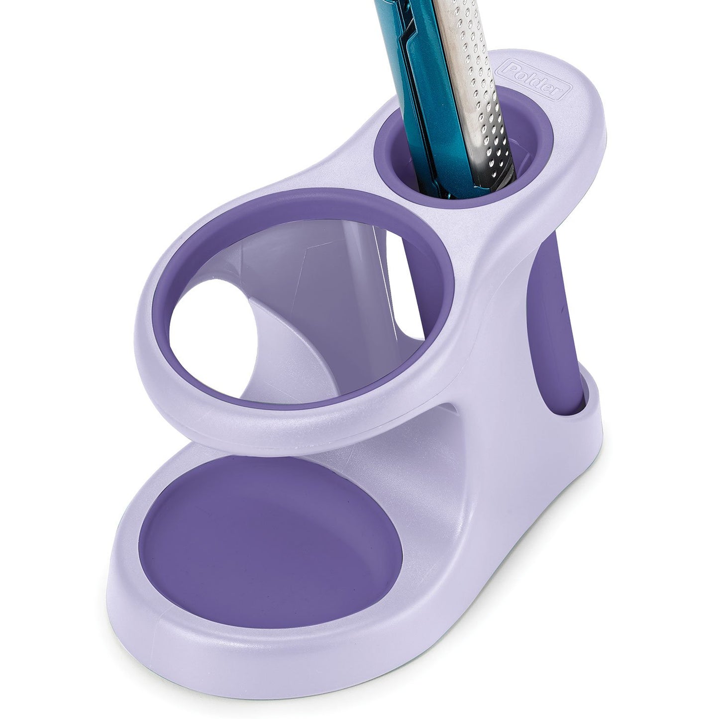 Polder BTH-7080-126 - Organizador de Herramientas para el Pelo y la Belleza, Púrpura, 1