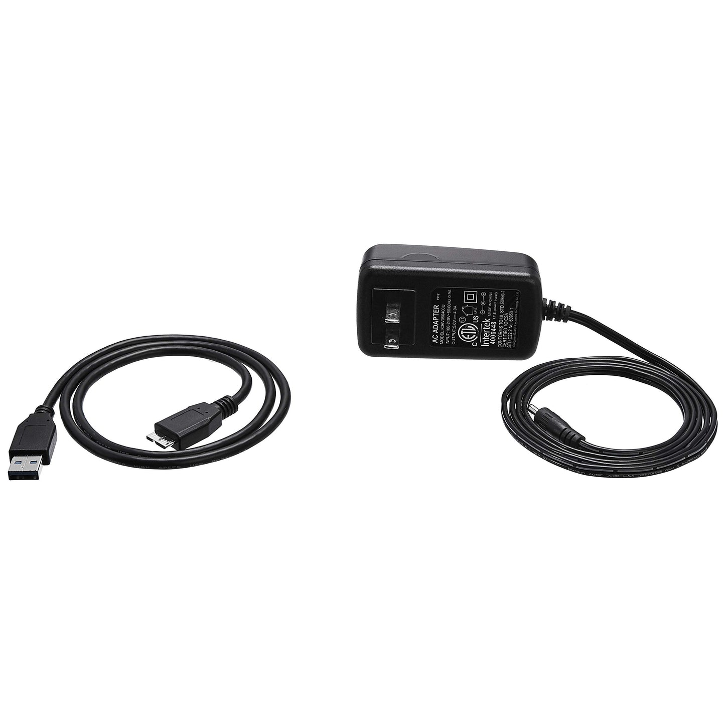 Amazon Basics - Hub USB 3.0 de 10 puertos con adaptador de CA, negro