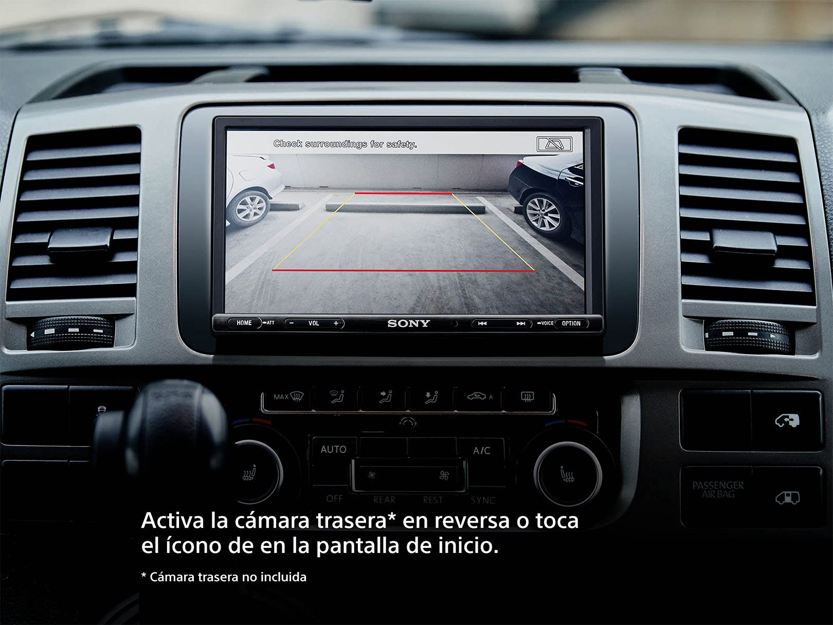 Pantalla Táctil Sony con Bluetooth Apple CarPlay y Android Auto 6.95 XAV-AX3200