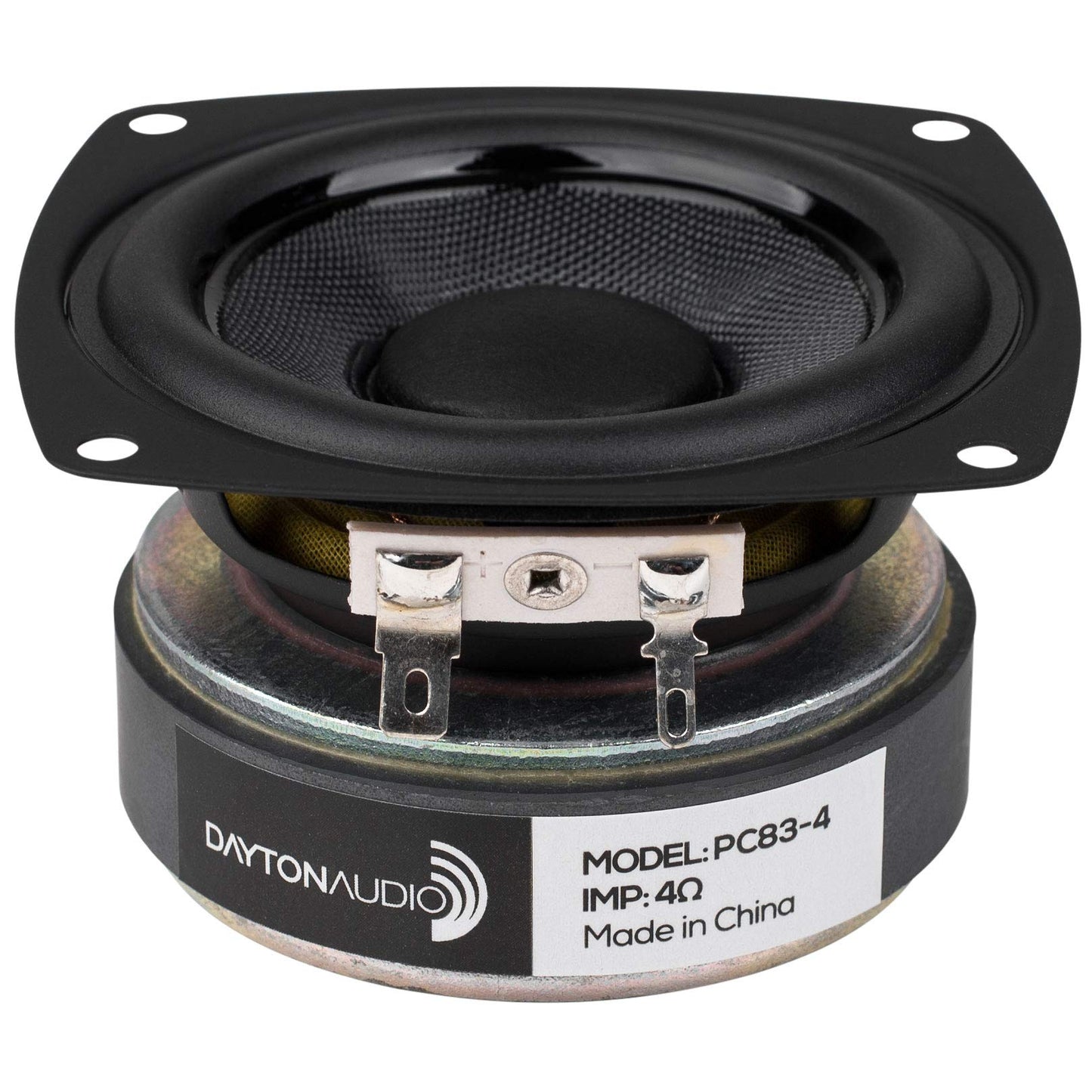 Dayton Audio PC83-4 Driver de Cono de Polietileno de Rango Completo de 3 Pulgadas