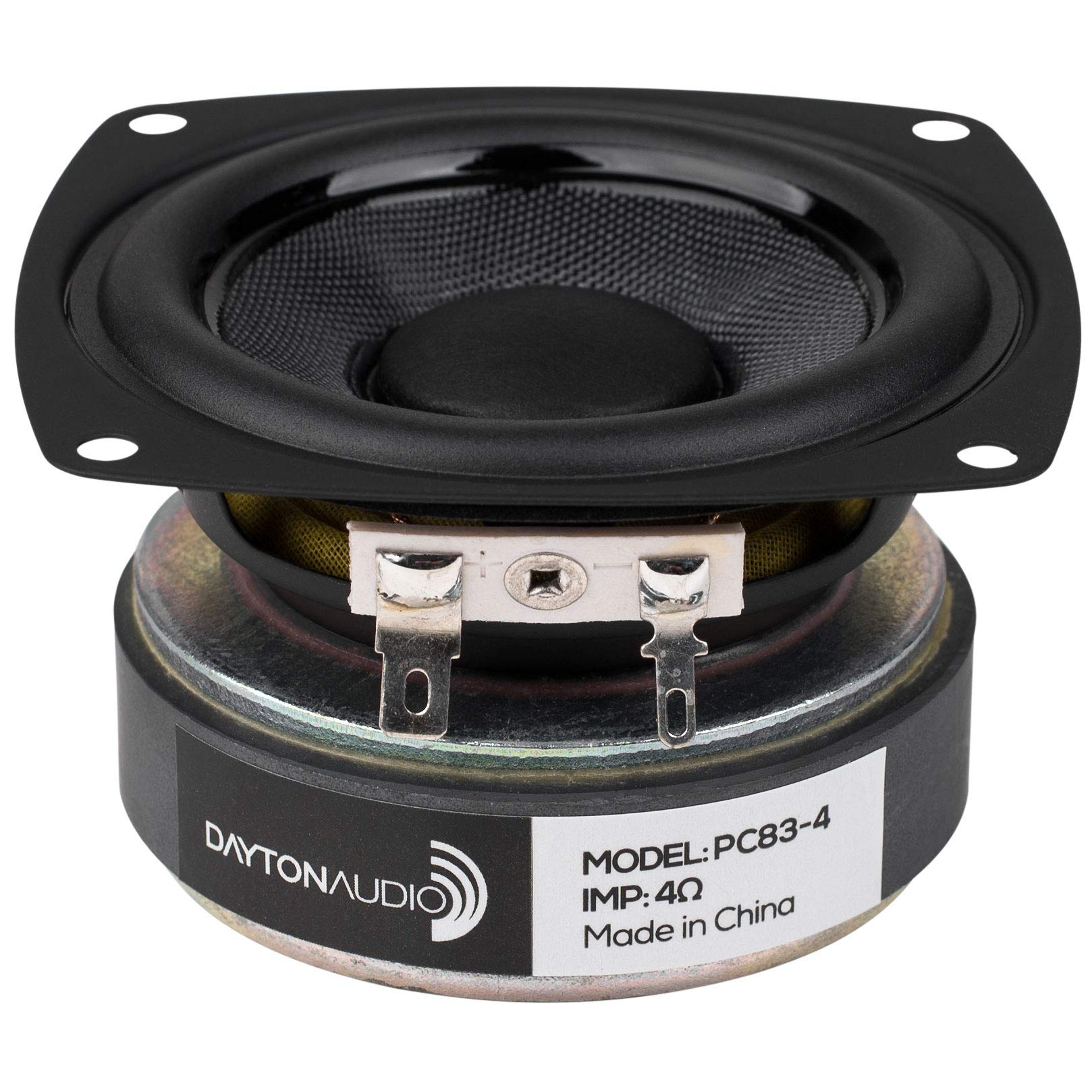 Dayton Audio PC83-4 Driver de Cono de Polietileno de Rango Completo de 3 Pulgadas