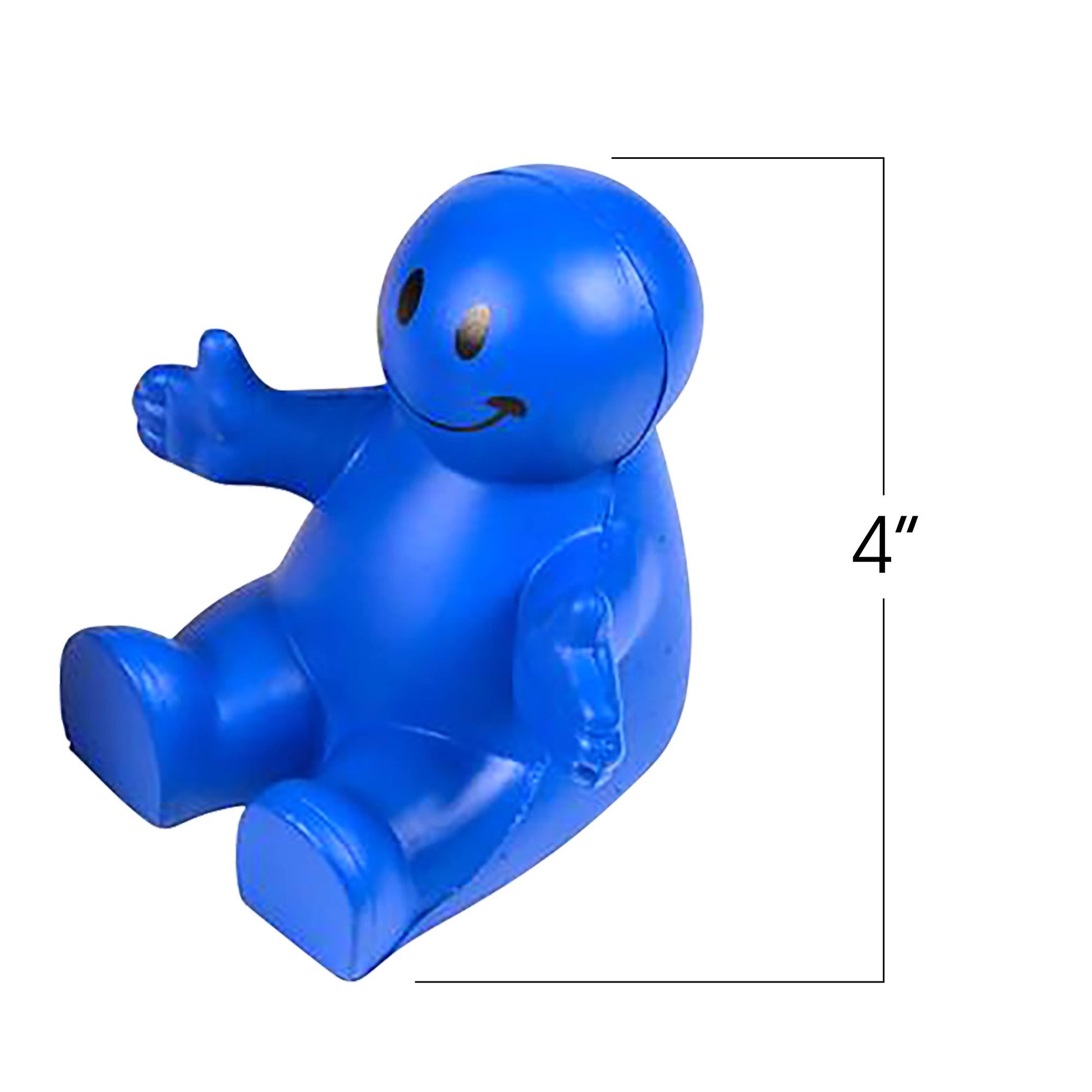 ArtCreativity - Soporte para teléfono móvil de 10 cm, 3 unidades, 2 en 1, soporte para smartphone, alivio del estrés, juguete para niños y adultos, decoración de escritorio, recuerdo de fiesta, regalo de oficina, rojo, azul, amarillo