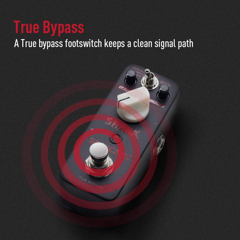 Pedal de Guitarra SONICAKE Distorsión Multimodo Alta Ganancia