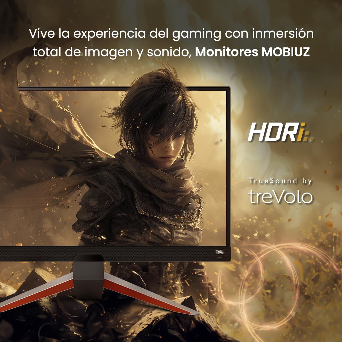 Monitor BenQ MOBIUZ EX2710U 27 Pulgadas UHD HDRi IPS 144Hz 1ms FreeSync Premium Pro Bisel Delgado