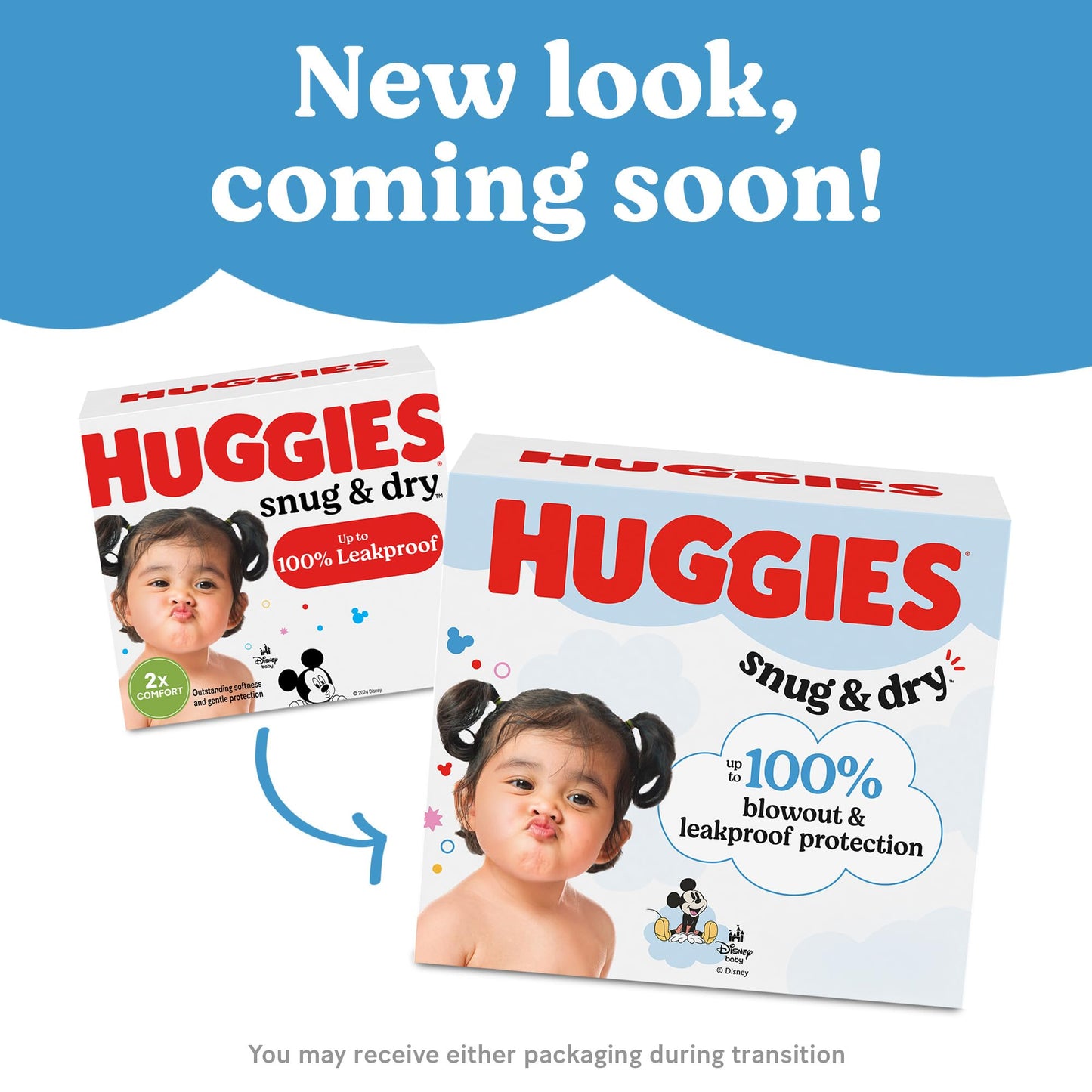Huggies Snug & Dry - Pañales para bebé, talla 3 (16-28 libras), 31 unidades