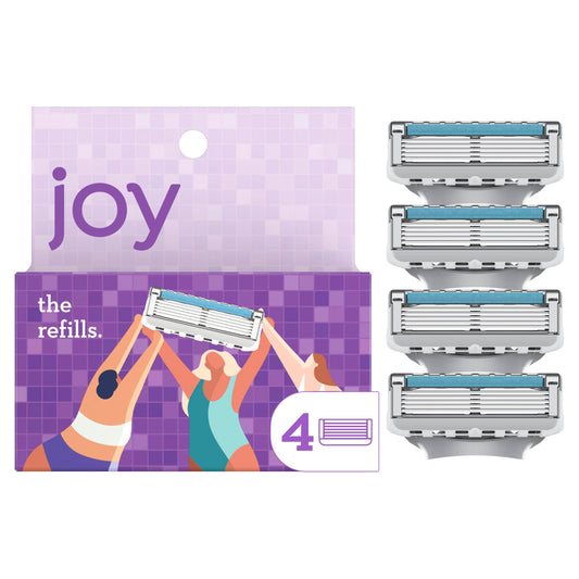 Recambios de Cuchillas de Afeitar Joy Cinco Hojas para Mujer