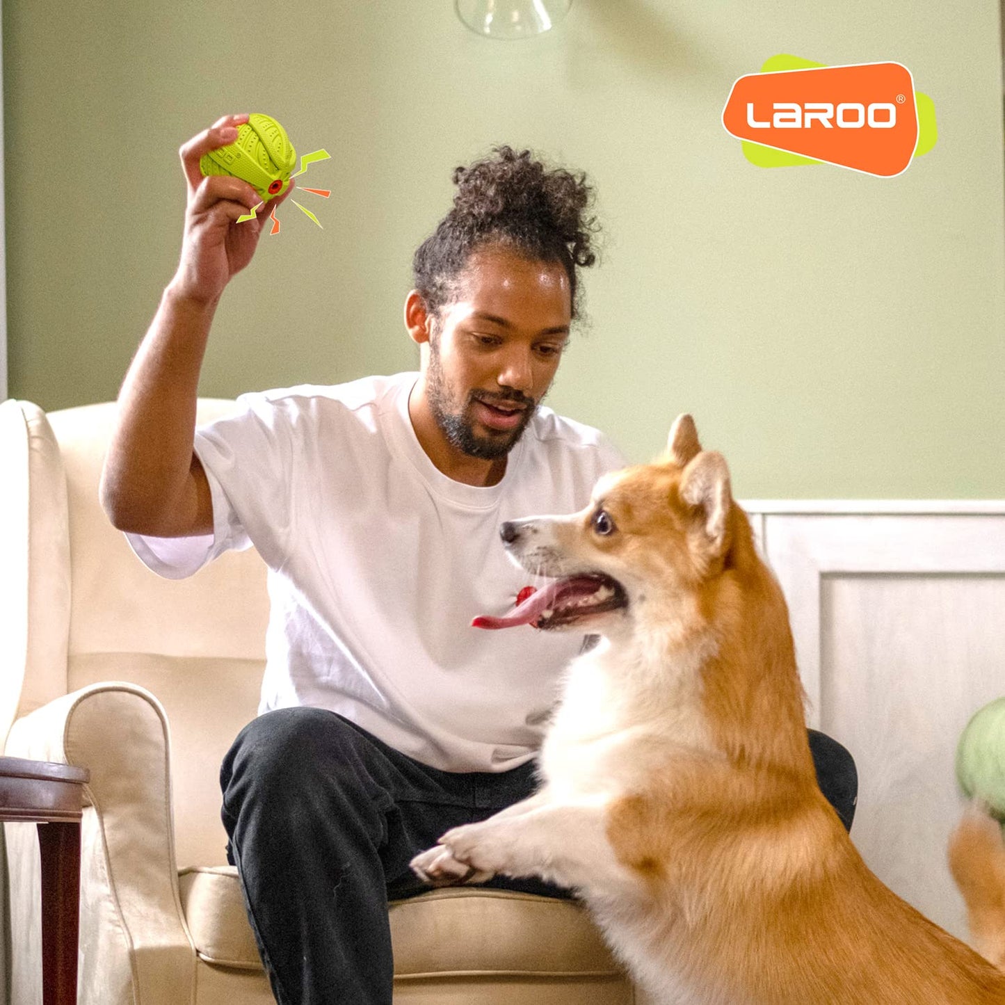 Juguete Interactivo para Perros LaRoo Chirriante Resistente